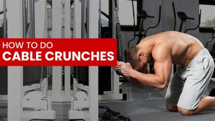 Cable Crunches: The Secret to Sculpting Your Abs