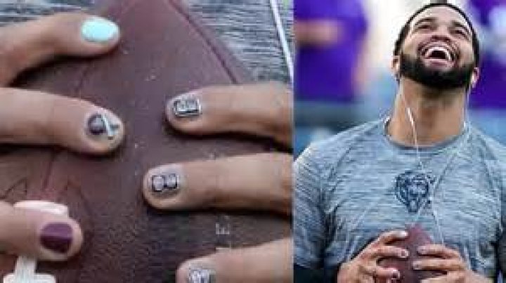 Caleb Williams Masterfully Paints His Nails | Exclusive Look
