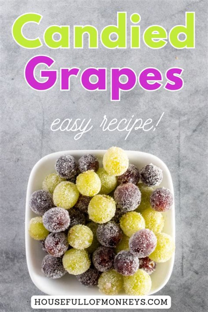 Candied Grapes Recipe: A Sweet Treat for Everyone