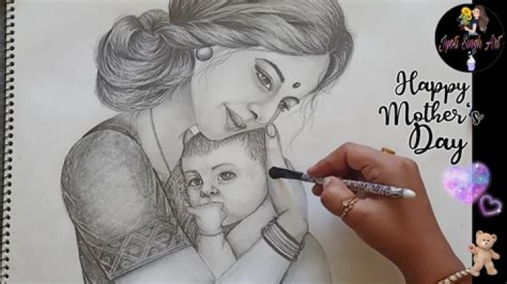 Capturing Love: The Art of Mother Drawing