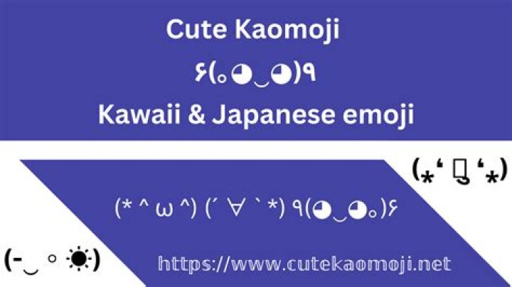 Cute Kaomojis: Express Yourself with Adorable Text Emoticons