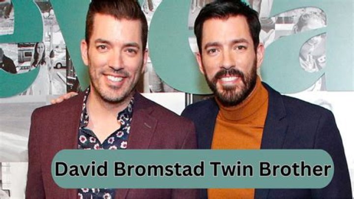 David Bromstad's Twin Brother: A Deep Dive into Their Unique Bond