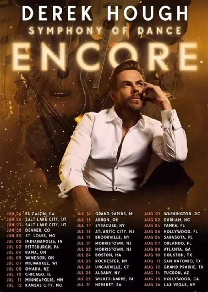 Derek Hough Tour: A Journey Through Dance and Music