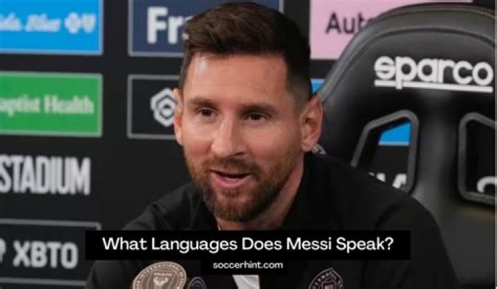 Does Messi Speak English? A Deep Dive into Lionel Messi's Language Skills