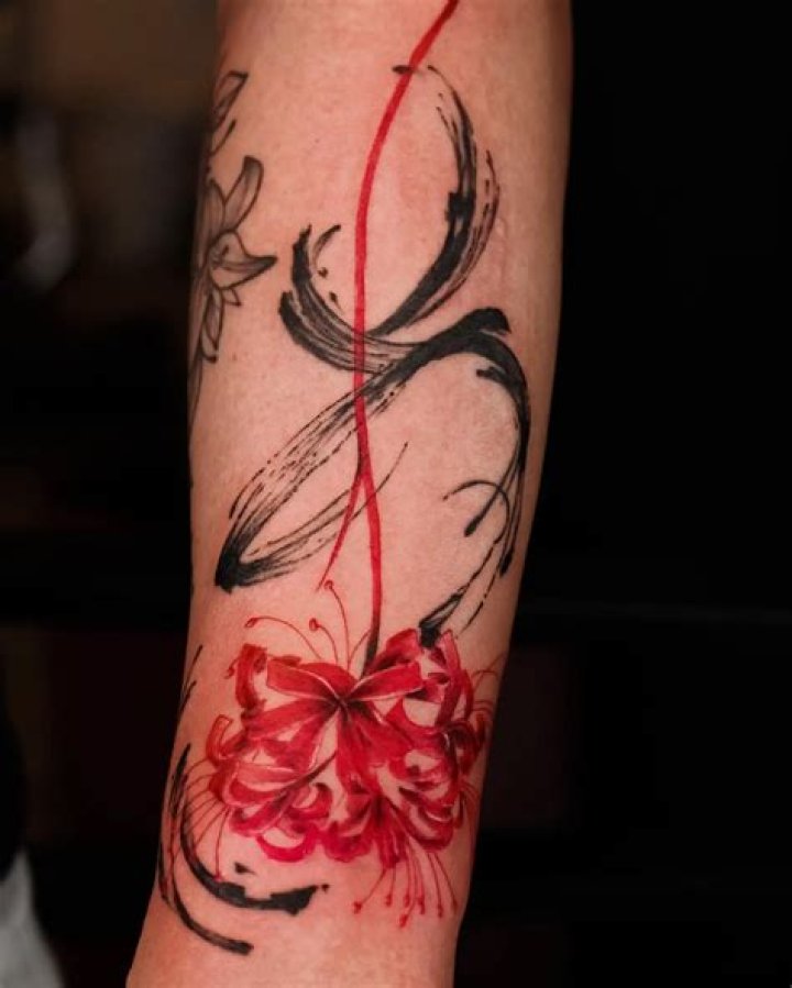 Embracing the Elegance of the Red Spider Lily Tattoo