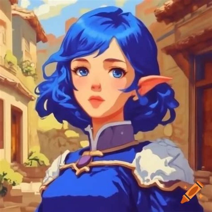 Enchanting Manhwa Girls: The Allure of Blue-Haired Beauties