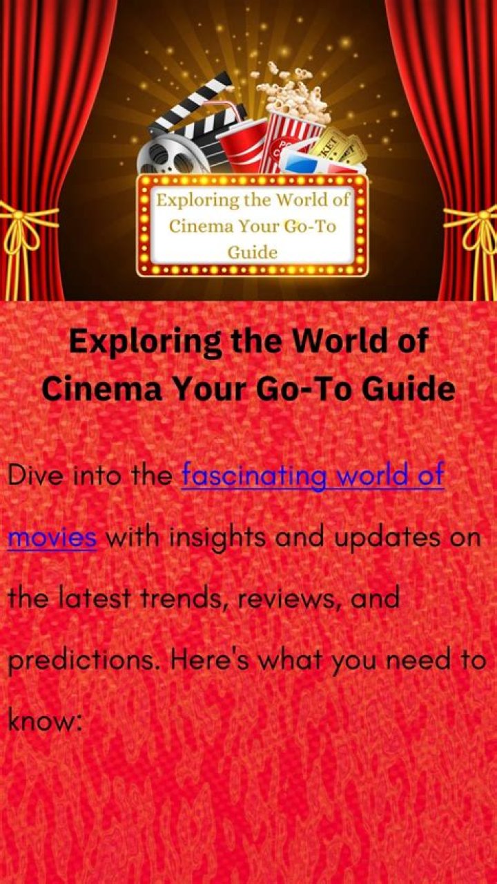 Exploring Moviesrul: Your Gateway to the World of Cinema