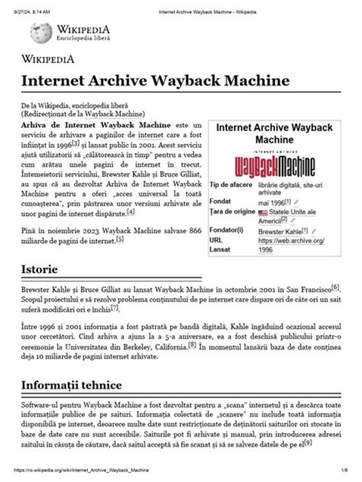 Exploring the Internet Archive Wayback Machine: A Comprehensive Guide