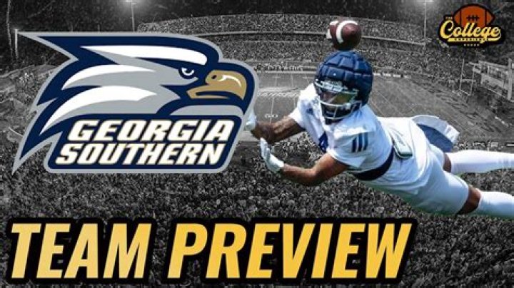 Georgia Southern University Football: A Comprehensive Guide