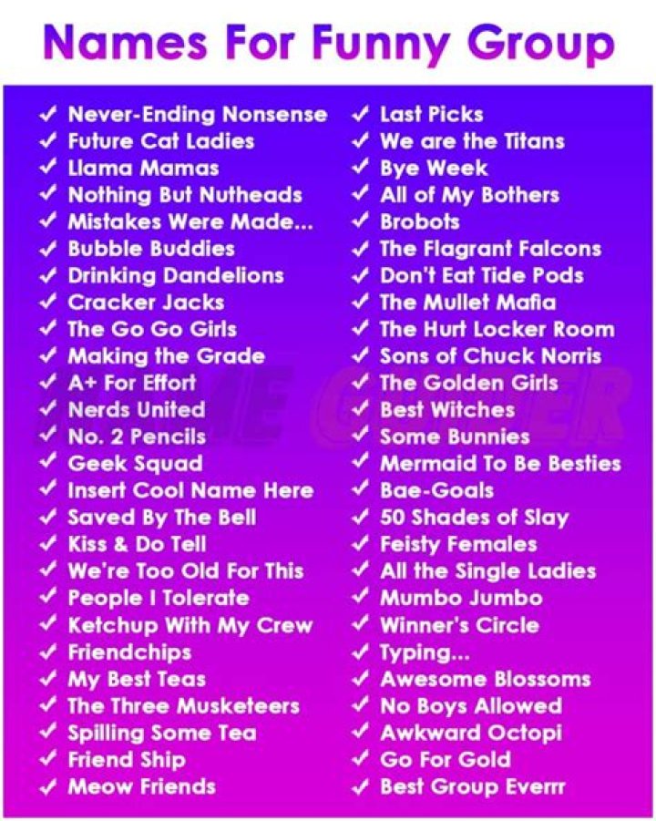 Hilarious Names for a Mom and Her Two Daughters