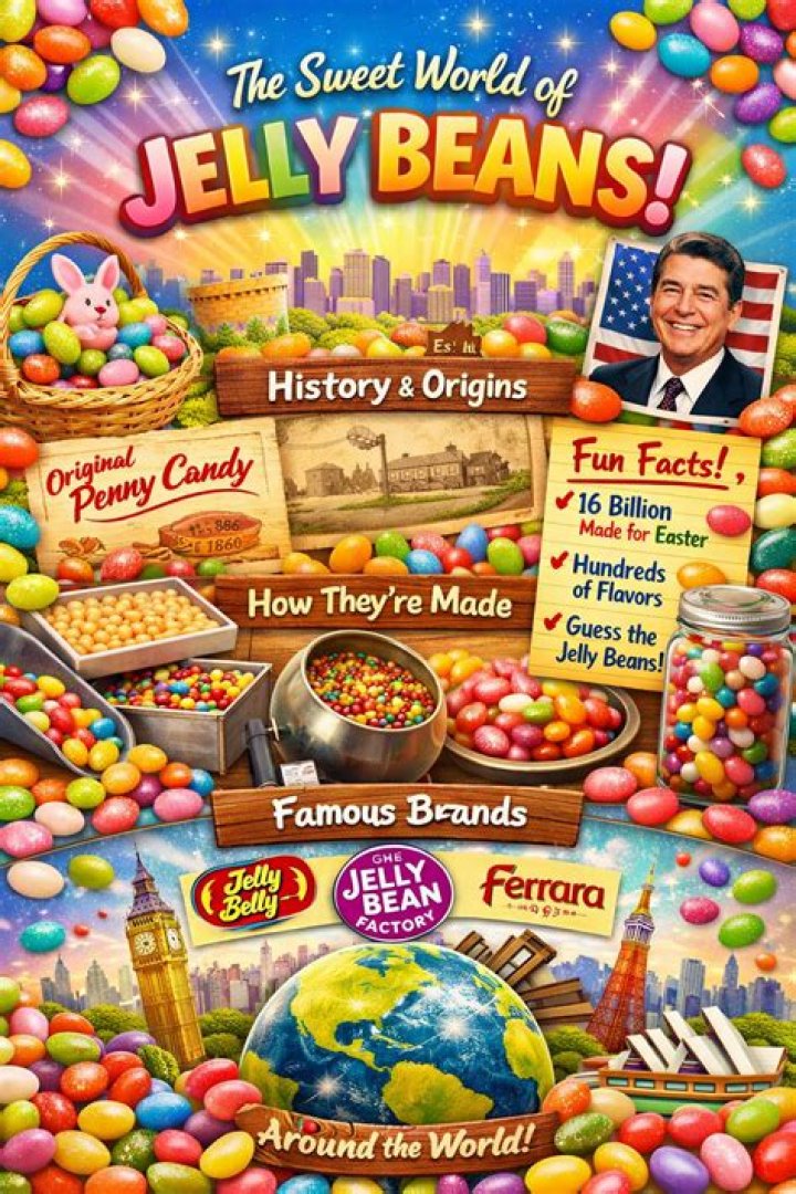 Jelly Beans: A Colorful Journey Through History, Flavor, and Fun