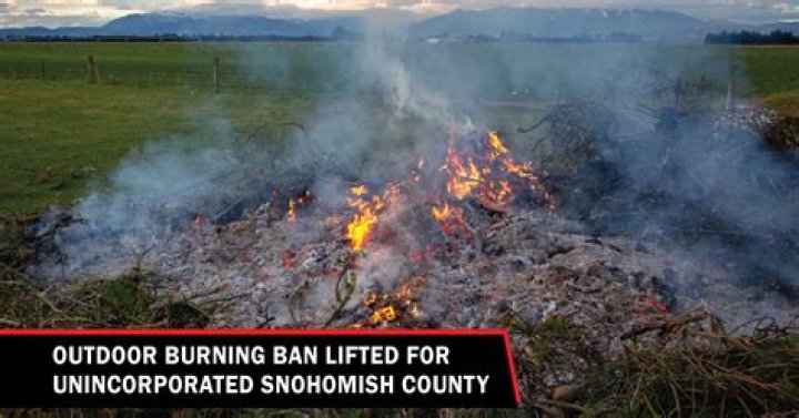 Snohomish County Burn Ban: Everything You Need to Know