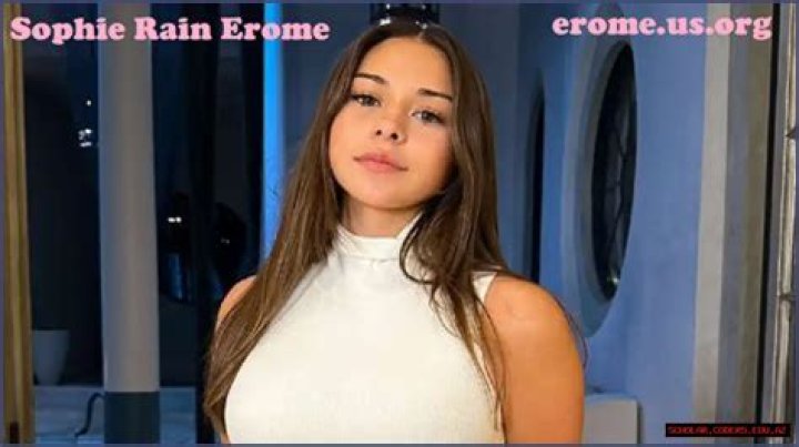 Sophia Rain Erome: The Rising Star in Entertainment