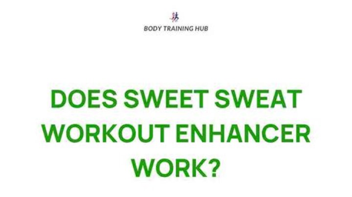 The Secret Behind Sweet Sweat: Unveiling its Benefits and Uses