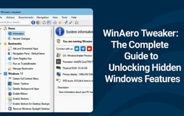 Unlocking the Power of Winaero Tweaker: A Comprehensive Guide