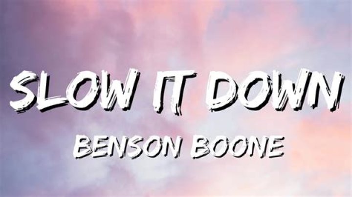 Unraveling the Emotion Behind the Lyrics: Slow It Down